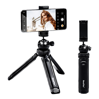Neepho NP-999 Professional Tripod – Adjustable Aluminum Tripod for Camera & Phone