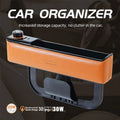 Car Organizer with Built-in USB & Type-C Ports Zhuse