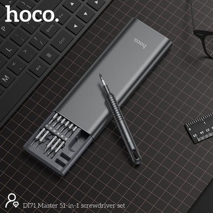 HOCO DI71 tool kit with aluminum case and 48 bits