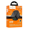 Fast Charging Dual Port Charger PD30W + QC18W HOCO CS102A