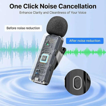 BOYA BY-V20 USB-C Dual Wireless Microphone System – 2 Transmitter Kit