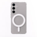 BERLIA Samsung Clear Rubber Magsafe Case