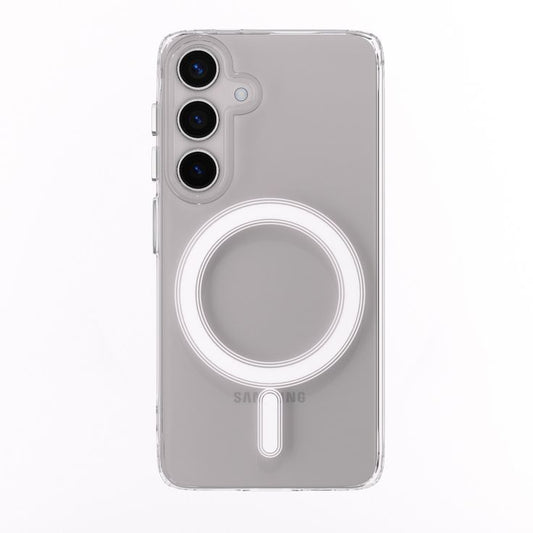 BERLIA Samsung Clear Rubber Magsafe Case