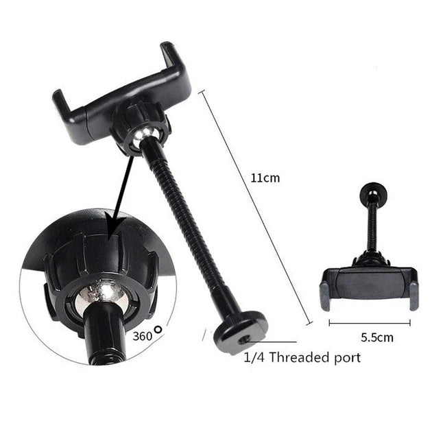 Ring Light LJJ-33 (33cm) with Tripod – Adjustable, Stepless Dimming, 3 Light Modes