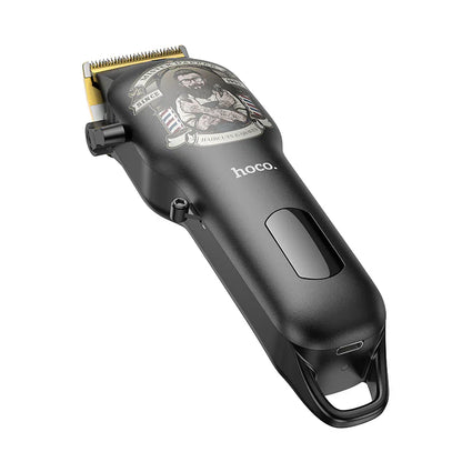 Electric Hair Clipper with Digital Display (Black & Gold) HOCO HP20