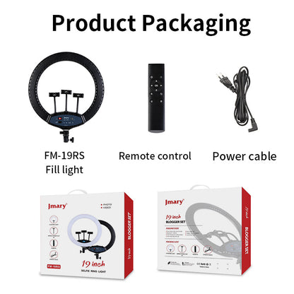 JMARY FM-19RS ring light with phone holder