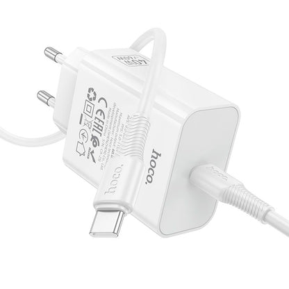 HOCO C162A 60W USB-C fast charger with Type-C cable
