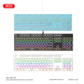 XO KB07 RGB Suspended Mechanical Wired Keyboard