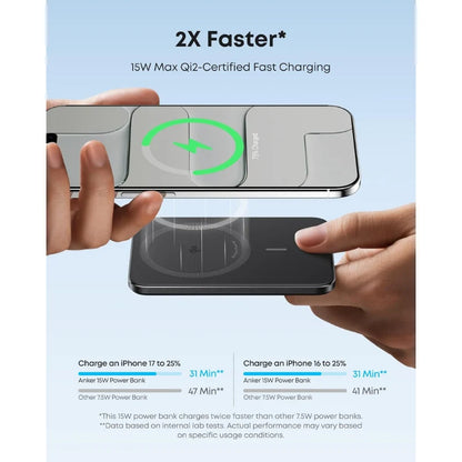 Anker Nano Power Bank (5K, MagGo, Slim)