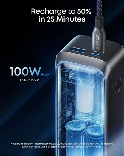 Anker Prime 220W portable battery pack with USB-C charging