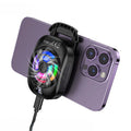Mobile Phone Cooling Fan (RGB, LED Display, 3-Speed) HOCO GM76