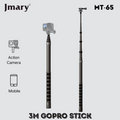 Jmary MT-65 3m Carbon Fiber Extension Pole for Action Cameras