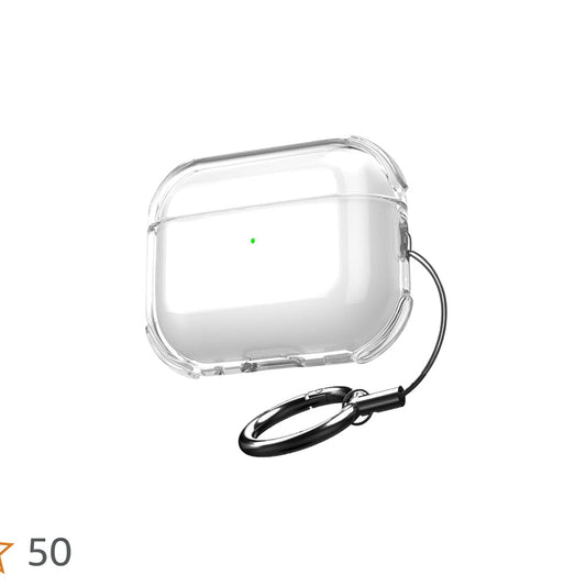 AirPods 4 Shockproof Clear Case – Slim & Durable Protection