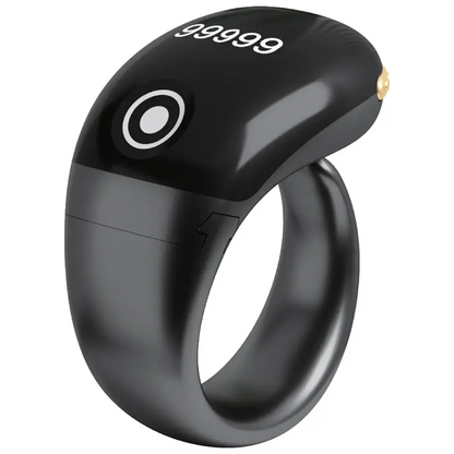Green Lion Smart Zikr Ring Black