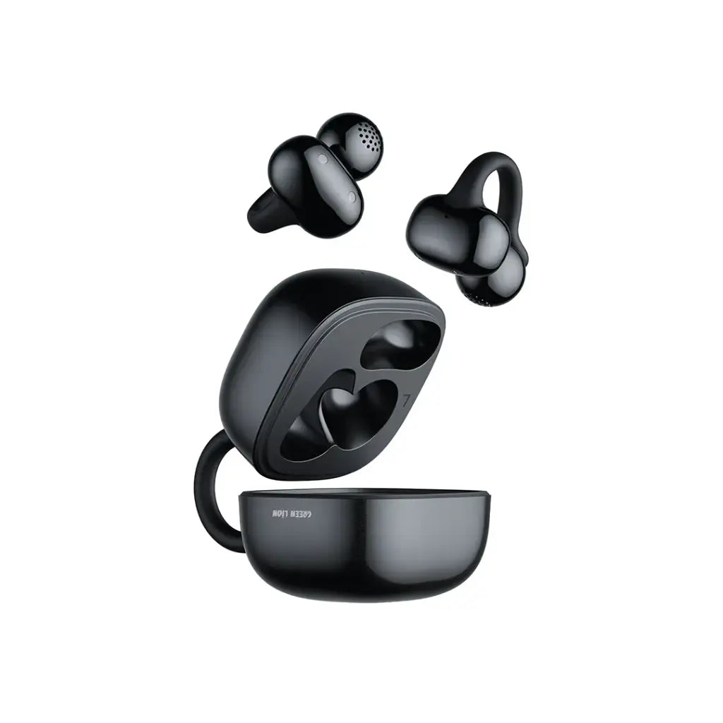 Green Lion Cambridge Wireless Earbuds - Black