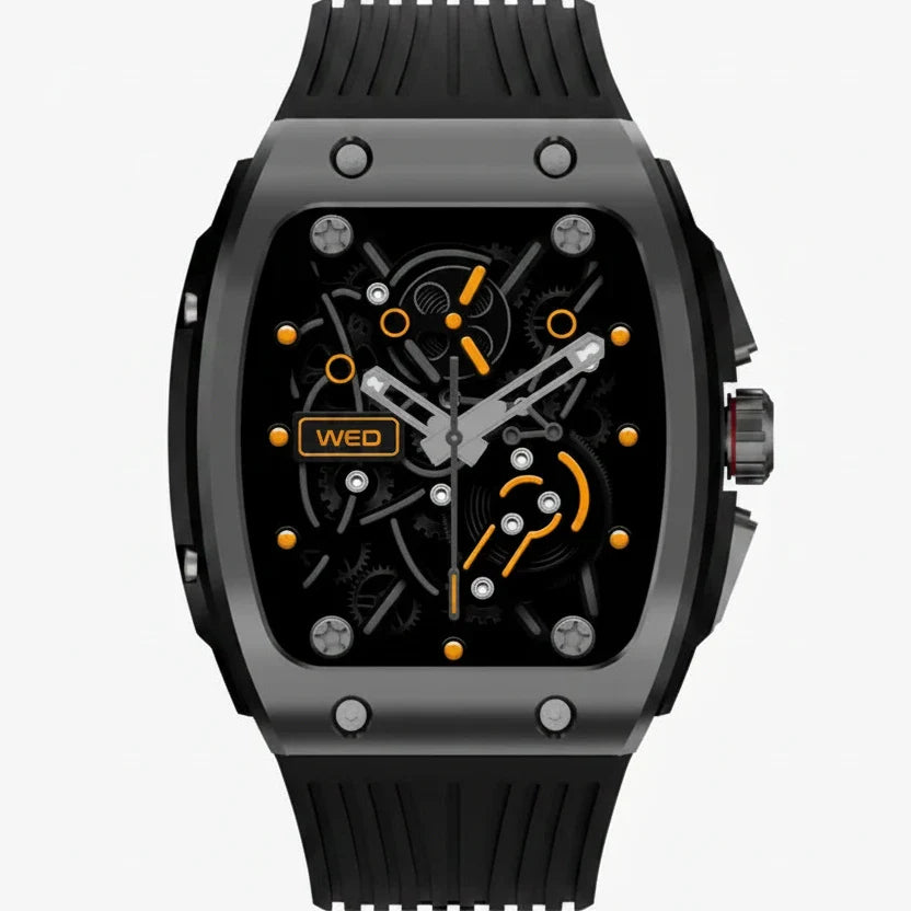 Green Lion Time Smart Watch Black