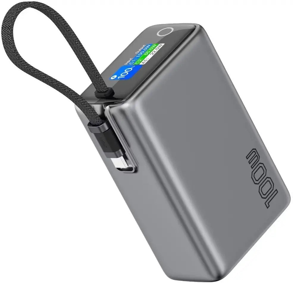 Green Lion Tron X 25000mAh Power Bank PD 100W - Gray