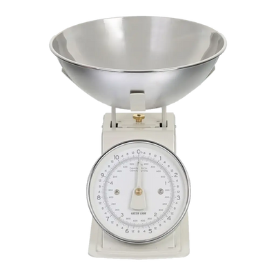 Green Lion Vintage Kitchen Scale – Cream