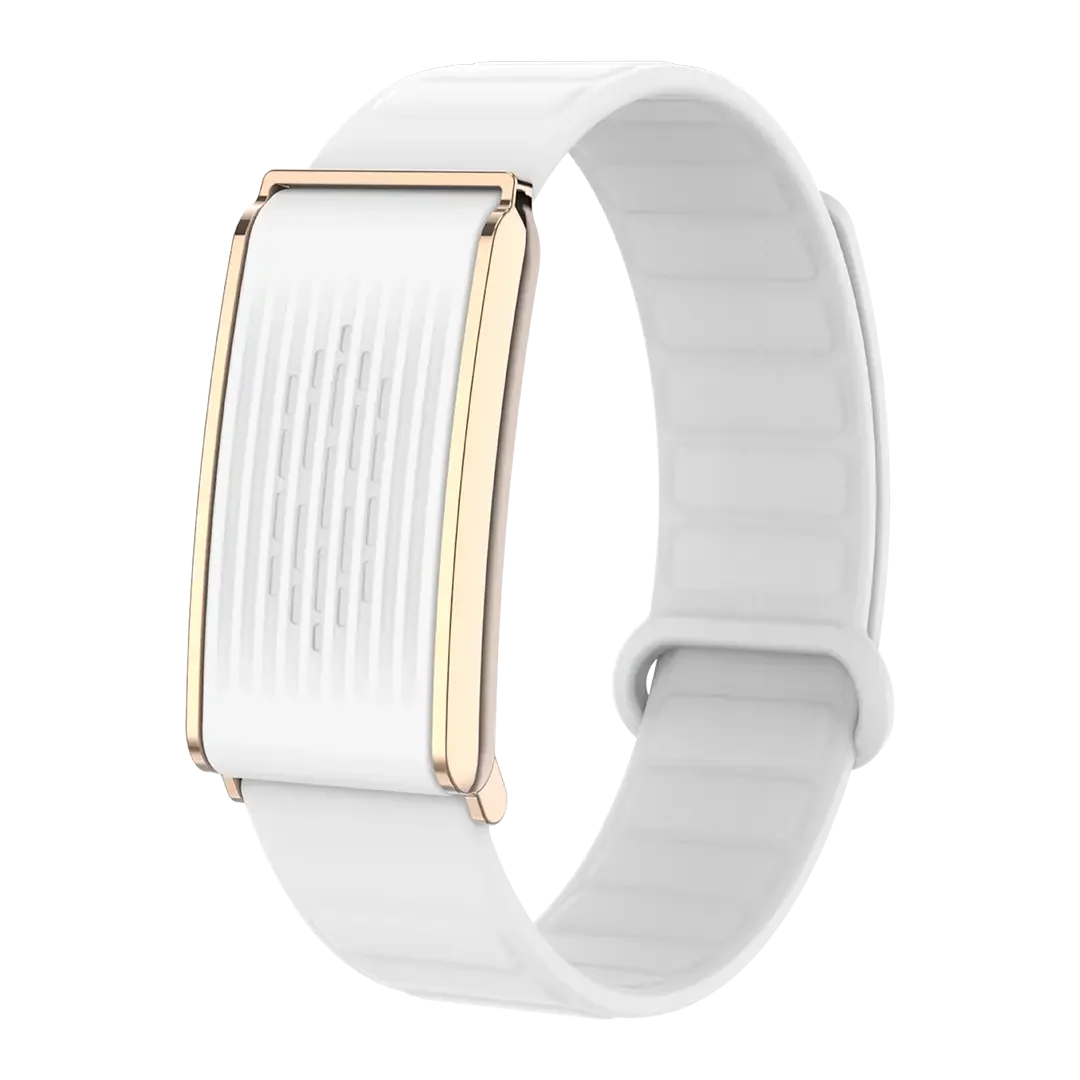 Porodo TrackFit X smart bracelet fitness tracker - White Front