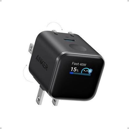 Anker Nano Charger 45W Smart Display 180° Foldable