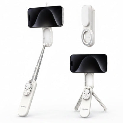 TELESIN magnetic mini selfie stick for smartphones
