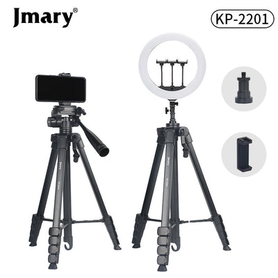 Jmary KP-2201 Tripod with Ring Light Head