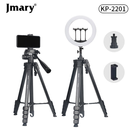 Jmary KP-2201 Tripod with Ring Light Head