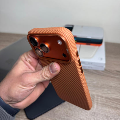 Carbon Fiber Protective Phone Case – Heavy-Duty Shockproof Design