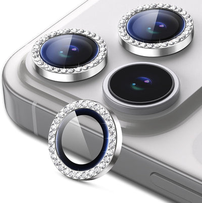 iPhone 17 Series Glitter Camera Lenses – Sparkling Protective Lens Covers