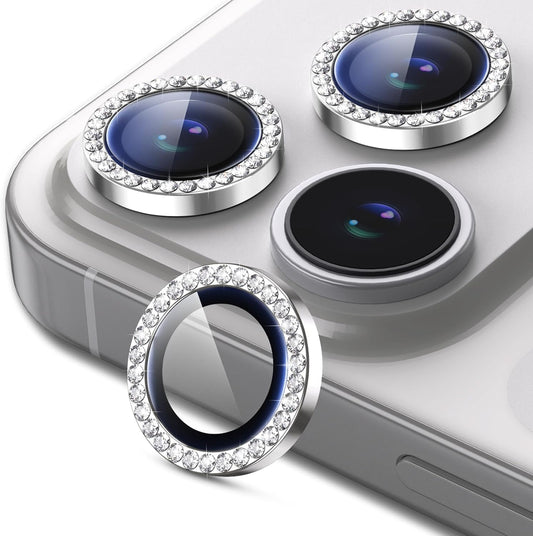 iPhone 17 Series Glitter Camera Lenses – Sparkling Protective Lens Covers