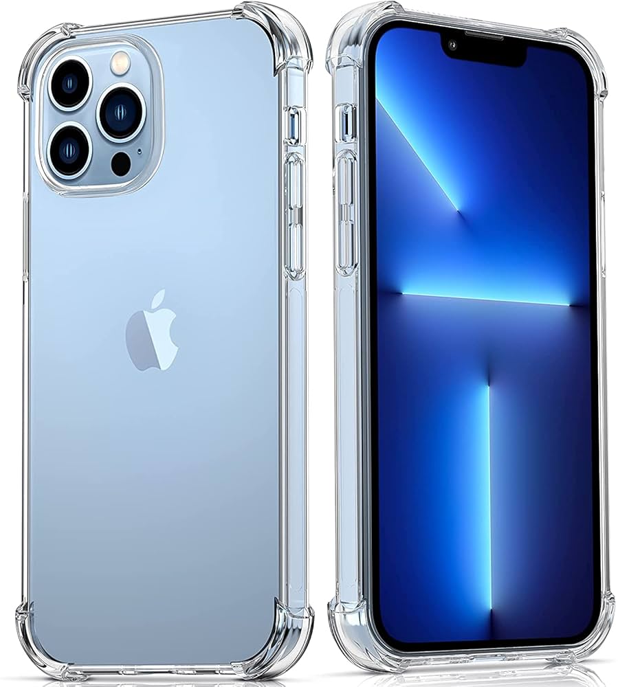 Rubber Transparent Shock Absorber Cover – Clear Protective Case