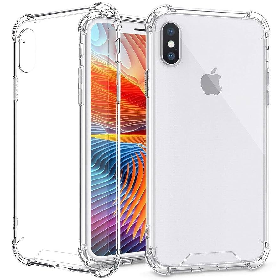 Rubber Transparent Shock Absorber Cover – Clear Protective Case