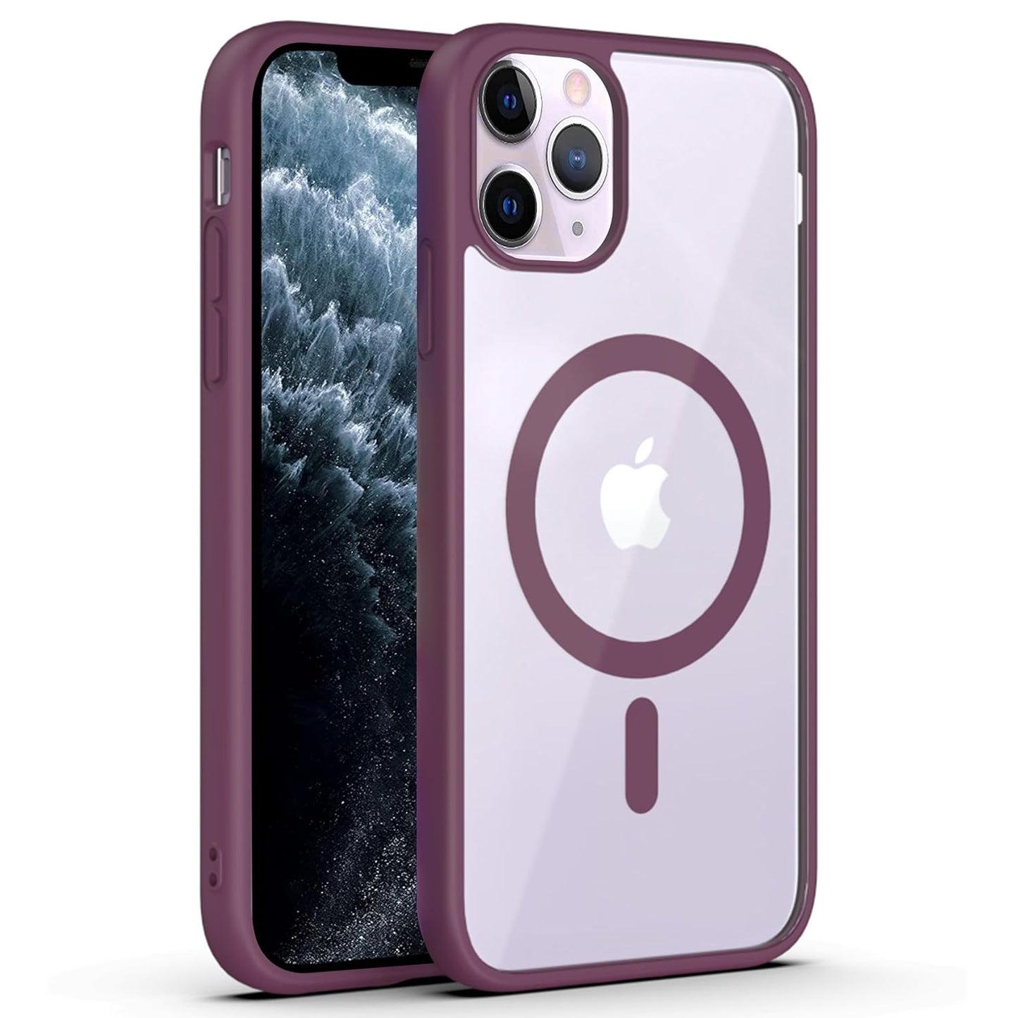 Framed Edge MagSafe Case | Shockproof Magnetic iPhone Case | anti-yellowing | 14,15,16 series