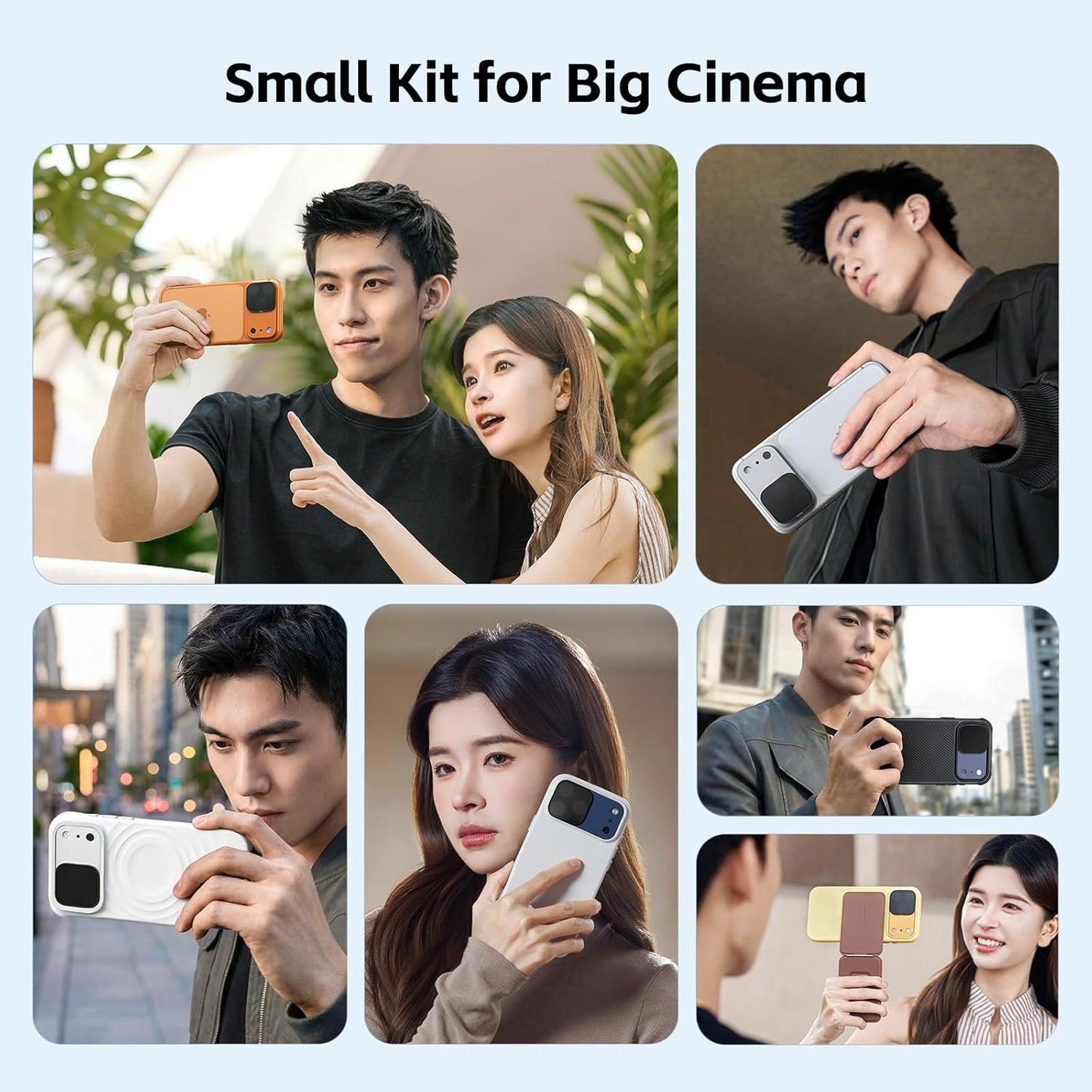 Magnetic Lens Filters with Base Mount For iPhone 17 Pro Series