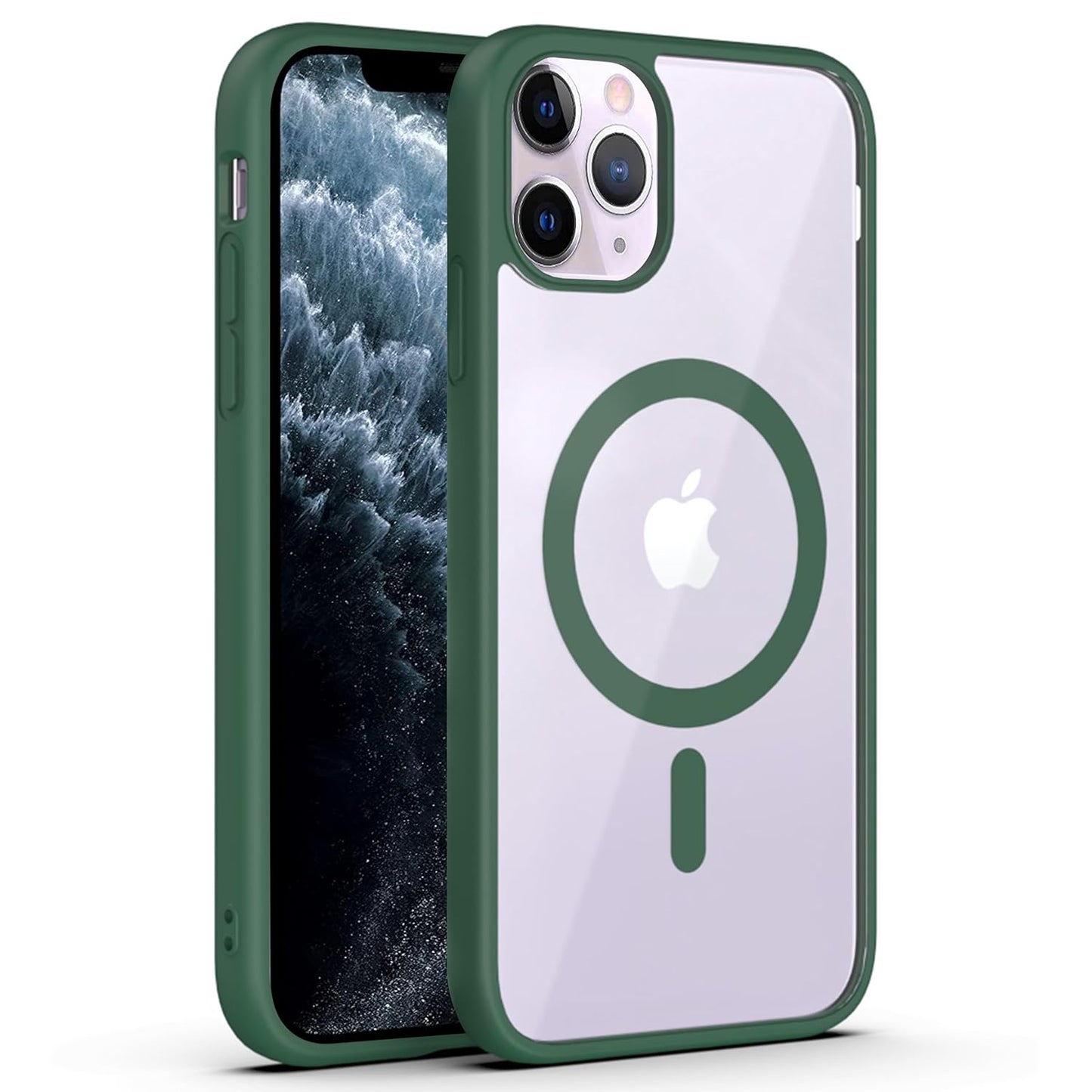 Framed Edge MagSafe Case | Shockproof Magnetic iPhone Case | anti-yellowing | X,11,12,13 series