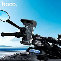 Motorcycle Phone Holder with Sunshade – Handlebar & Rearview Mirror HOCO DCA80