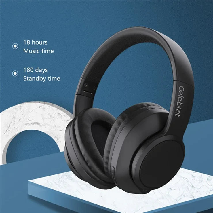 Celebrat A26 Bluetooth Headphones – Pure Sound, All-Day Comfort