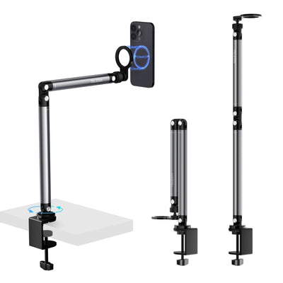 TELESIN Magnetic Desktop Stand with clamp