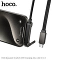 USB-C to USB-C 60W Charging Cable  Built-in Phone Holder 1.2m HOCO U150