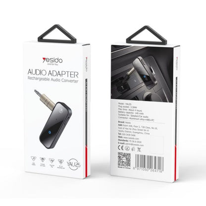 Yesido YAU25 Bluetooth AUX adapter - retail packaging