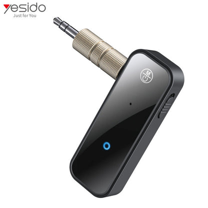 Yesido YAU25 Bluetooth 5.0 transmitter and receiver with 3.5mm AUX plug