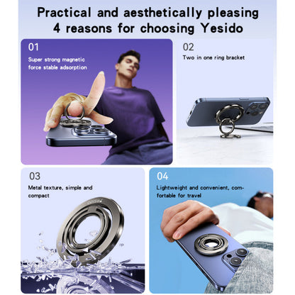 Yesido C206 folding rings used as a finger grip