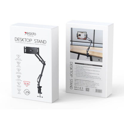 Yesido C296 Bed & Desk Clamp Phone Holder - 360 Folding Shaft