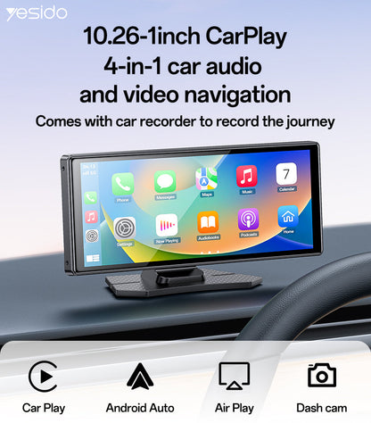 Yesido KM19 CarPlay display