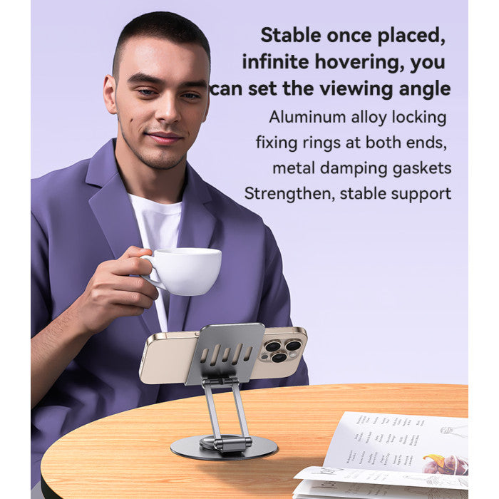 Yesido C299 aluminium stand folded flat for carrying