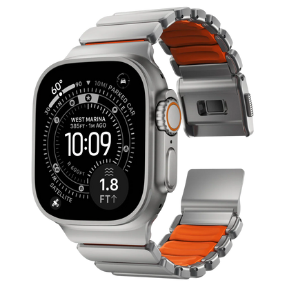Stratos Stainless Steel Band for Apple Watch – Premium Metal Strap