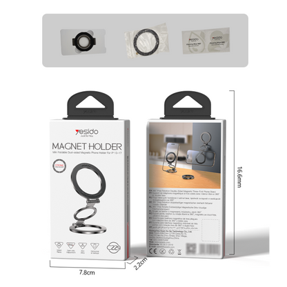 Yesido C229 magnetic car phone holder - retail packaging