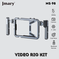 Jmary MS-98 Phone Video Rig Kit with Dual Handles & Cold Shoe