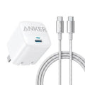 Anker 30W Fast Charger Adapter with Cable – USB-C PD Charger