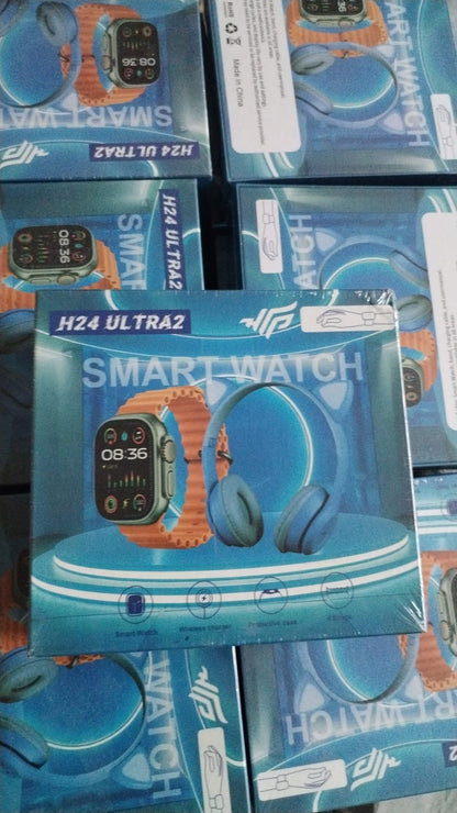 H24 Ultra 2 Kids Smart Watch + Cat Ear Wireless Headset – Special Kids Offer